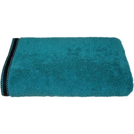 TOALLA BAÑO PREMIUM COLOR VERDE PETROL 100x150cm