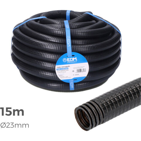 Corrugado para exterior medida 23mm m-32 15m ce