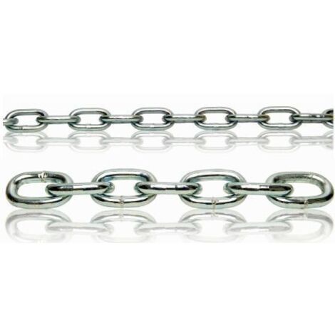 Cadena Industrial 3Mm Caja 154Mt 25Kg Eslabon Recto Cincado Ciro 25 Kg (1/4)