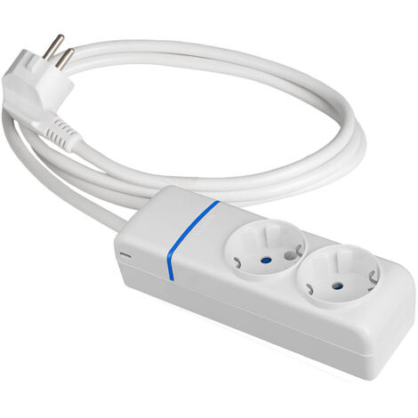 Regleta Enchufes 2 Tomas sin Interruptor Solera 8012p 250 V 16 A 1,5 m (1,5 m) (1/2)