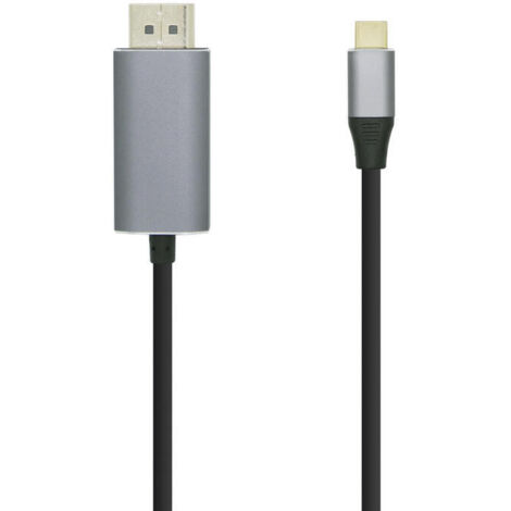 Adaptador USB-C a DisplayPort Aisens A109-0394 Negro 80 cm (1 unidad) (1/3)