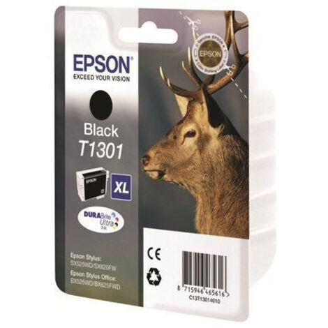 Cartucho de Tinta Original Epson T1301 25,4 ml Negro (1/2)