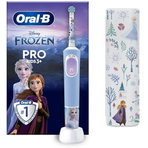 Cepillo de Dientes Eléctrico Oral-B D100 KIDS Negro Negro/Gris (1/5)