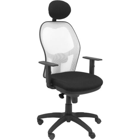 Silla de Oficina con Cabecero Jorquera Piqueras y Crespo ALI840C Negro (1/5)