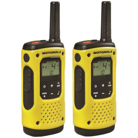 Walkie-Talkie Motorola A9P00811YWCMAG (2 Pcs) Negro Amarillo