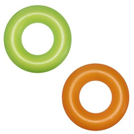 Bestway flotador hinchable liso neon color surtido d91 cm +10 años playa y piscina 36025