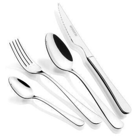 Set de Cubiertos Monix M202974 Acero Inoxidable Acero Inoxidable 18/10 (24 pcs) (1/4)