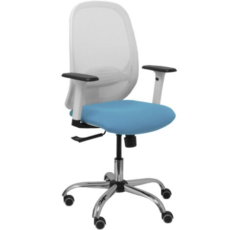 Silla de Oficina Piqueras y Crespo 354CRRP Azul Blanco Azul cielo (1/2)