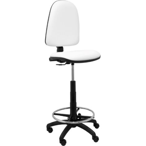 Taburete Ayna Piqueras y Crespo 4CPSPBL Blanco PVC (1/5)