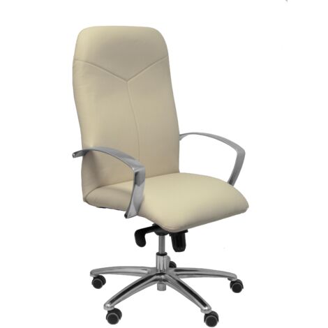 Sillón de Oficina Caudete similpiel Piqueras y Crespo 5DBSP02 Blanco Crema (1/5)