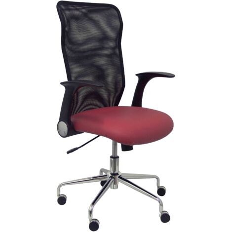 Silla Minaya similpiel granate (1/2)