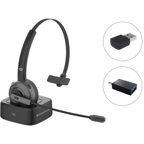 Auricular Diadema con Cable Noise Cancelling CONCEPTRONIC POLONA0 (1/3)