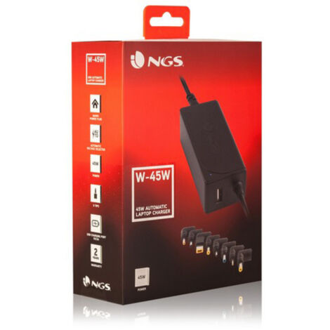 Cargador para Portátil NGS W-45W 40 W (1/2)