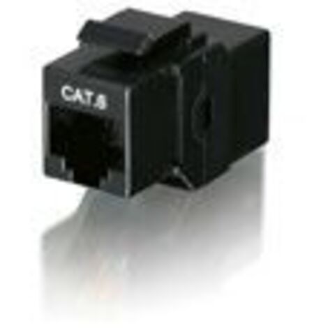 KIT 8 UDS ADAPTADOR RJ45 EQUIP CATEGORIA 6 HEMBRA HEMBRA KEYSTONE PARA PANEL  125579 (1/2)