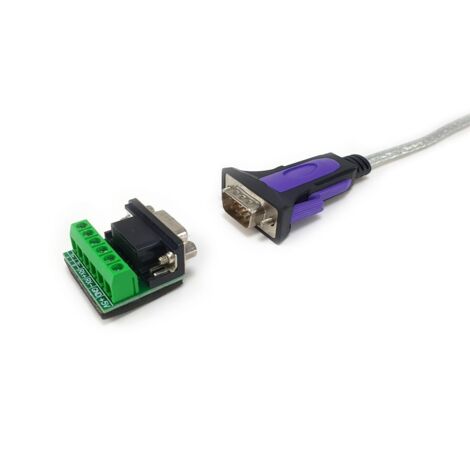 Equip Adapter USB-A - Seriell RS422/RS485 St/St FT232Rsw (1/2)