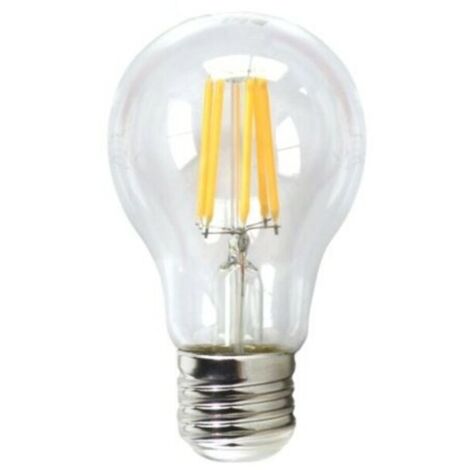 Bombilla LED Esférica Silver Electronics 1980627 E27 6W 3000K A++ (Luz Cálida)