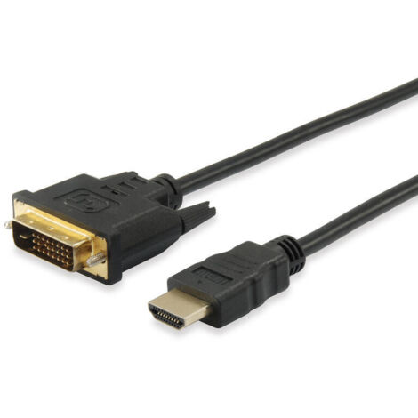 CABLE HDMI EQUIP HDMI MACHO A DVI MACHO 1.8M 119322 (1/3)
