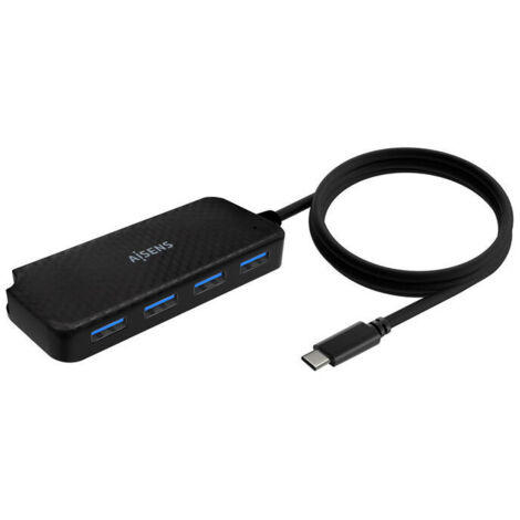Adaptador de Corriente Aisens A109-0716 USB-C USB x 4 (1/3)