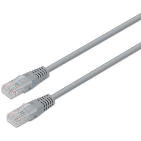 Cable de Red RJ45 UTP Aisens A135-0236 Cat.6/ 20m/ Gris (1/2)