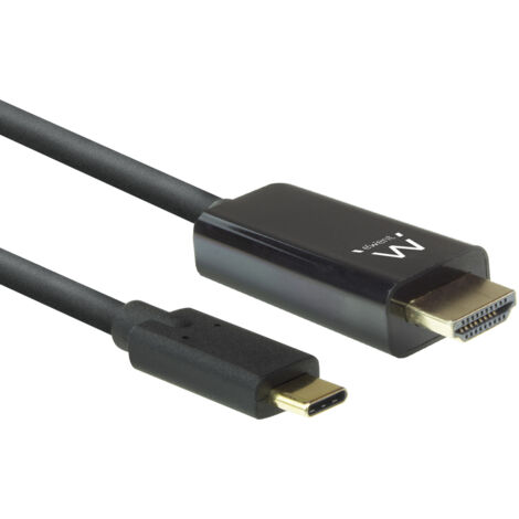 Ewent Conversor USB-C a HDMI Macho 4K/60HZ 2m (1/3)