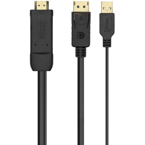 Cable DisplayPort Mini a HDMI Aisens A122-0641 Negro 1,8 m (1/4)