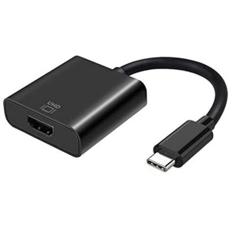 Adaptador USB Tipo-C Aisens A109-0344/ HDMI Hembra - USB Tipo-C Macho (1/2)