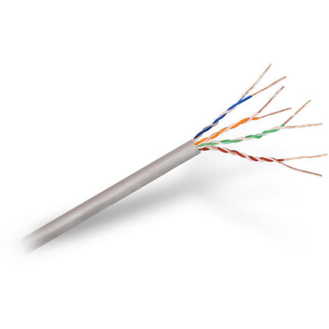 Bobina de Cable RJ45 UTP Aisens A133-0208 Cat.5e/ 100m/ Gris (1/2)