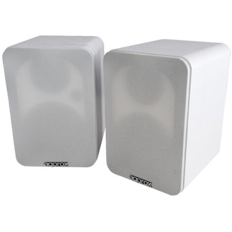 ALTAVOCES 2.0 BLUETOOTH AUTOAMPLIFICADOS APPROX APPSPK02WH 30W POR CANAL BT5.0 RCA OPTICAL COAXIAL U (1/3)