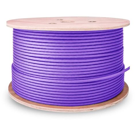 Cable RJ45 Categoría 6 UTP Rígido Aisens A135-0748 Violeta 305 m (1/4)