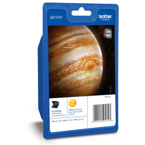 BROTHER Cartucho tinta  Amarillo  MFCJ6510DW/MFCJ6710DW/MFCJ6910DW,  600 pag. (1/2)