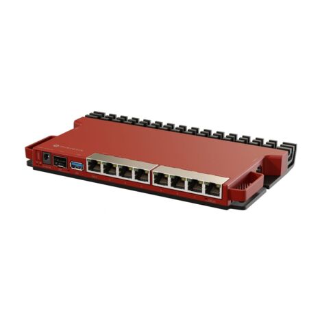 MikroTik L009UiGS-RM Router 8xGbE 1xSFP 1xUSB (1/2)