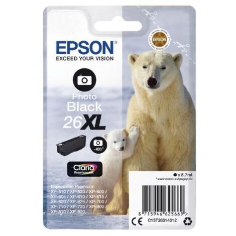Cartucho de Tinta Original Epson 26XL Negro Magenta (1/2)