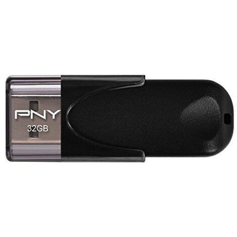 MEMORIA USB PNY 32GB NEGRO FD32GATT4-EF (1/5)