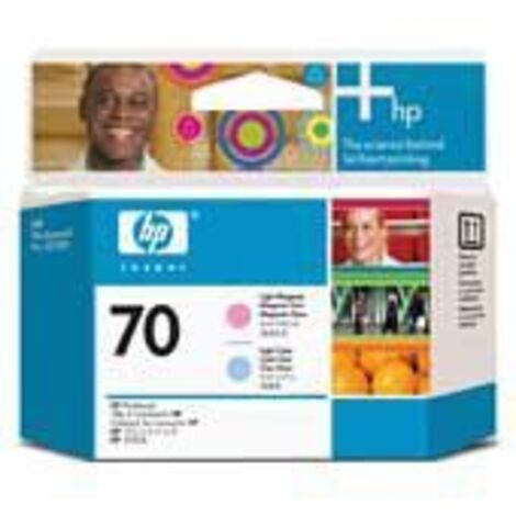 HP Photosmart Pro B9180 Nº70 Cabezal de impresion Magenta claro y Cian claro (1/5)