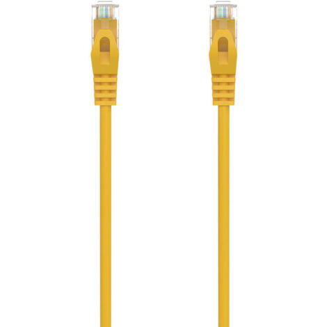 Cable de Red RJ45 AWG24 UTP Aisens A145-0569 Cat.6A/ LSZH/ 3m/ Amarillo (1/4)
