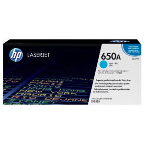 Cartucho LaserJet Cyan de Alto Rendimiento (1/2)