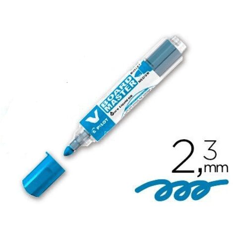 Pilot rotulador pizarra blanca v board master recargable azul -10u-