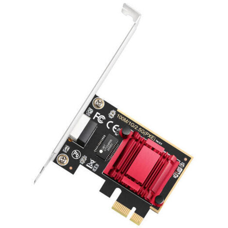 Cudy PE25 adaptador y tarjeta de red Interno Ethernet (1/2)