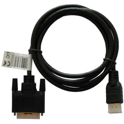 CABLE HDMI A DVI 18+1 1.5M SAVIO CL-10 M/M (1/2)