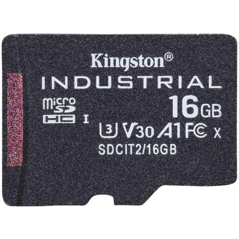 Tarjeta Micro SD Kingston Industrial 16 GB (1/3)