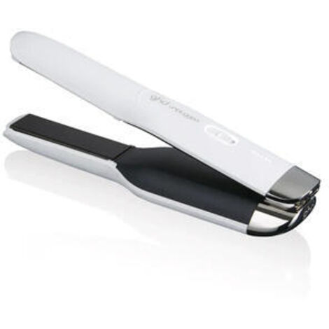 GHD UNPLUGGED CORDLESS STYLER HAIR STRAIGHTENER WHITE
