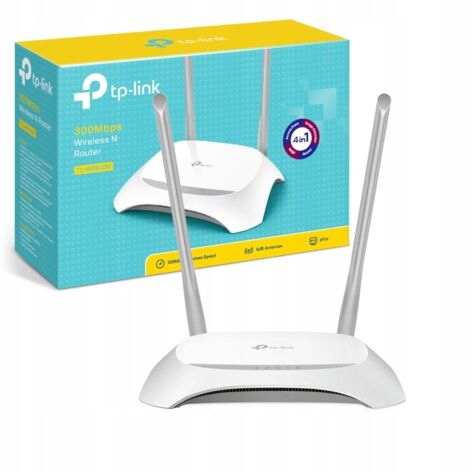 Router Inalámbrico TP-Link TL-WR850N 300Mbps/ 2.4GHz/ 2 Antenas/ WiFi 802.11n/g/b