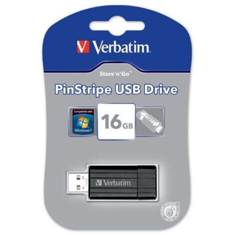 Memoria USB Verbatim 49063 Negro 16 GB (1/5)