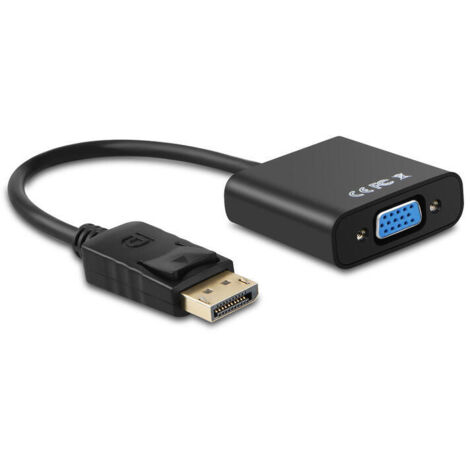 Adaptador Aisens A125-0367/ Displayport Macho - VGA Hembra (1/2)