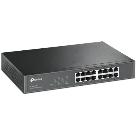 Switch TP-Link TL-SG1016D 16 Puertos/ RJ-45 10/100/1000 (1/5)