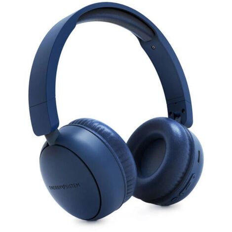 HEADSET BLUETOOTH ENERGY SISTEM RADIO COLOR AZUL ECO 100% RECICLADO - Gravity BT 5.3 USB-C ASISTENTE (1/4)