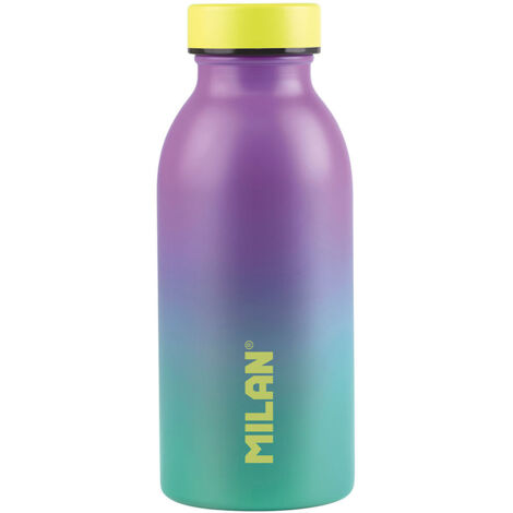 MILAN BOTELLA ISOTÉRMICA 354 ML EDICIÓN SUNSET LILA-TURQUESA (1/4)