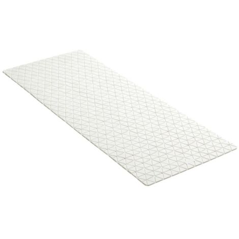ALFOMBRA BAÑO 96X36CM BLANCO (1/3)