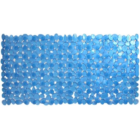 ALFOMBRA BAÑO MARELIA 72X33 AZUL (1/2)