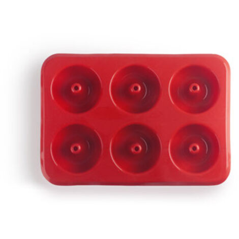 MOLDE SILICONA DONUTS 6 HUECOS STRAWBERRY (1/2)